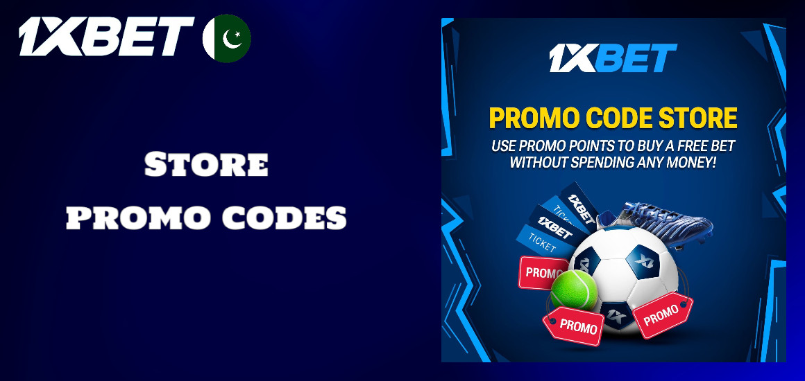 Store 1xBet promo codes